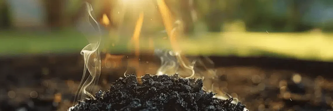 brûler du marc de café